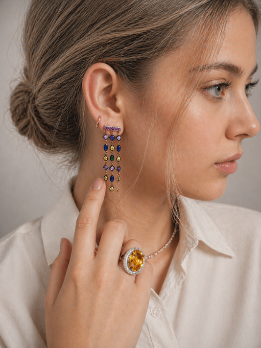 Sunburst Glow-925 Sterling Silver