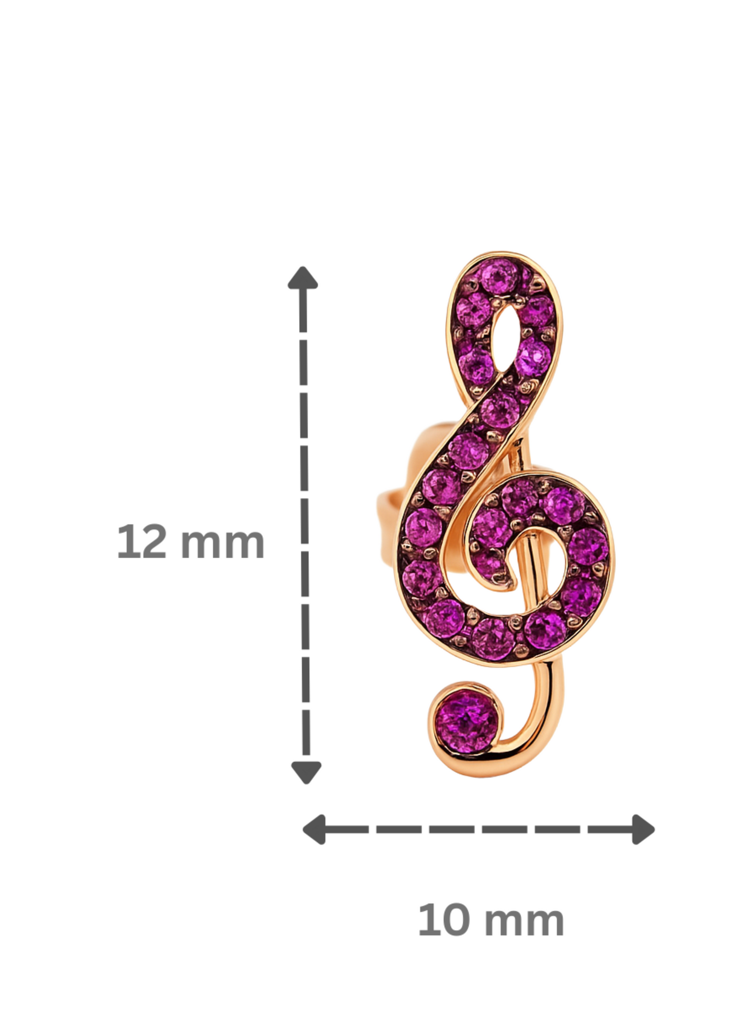 Musical Note – 925 Sterling Silver.