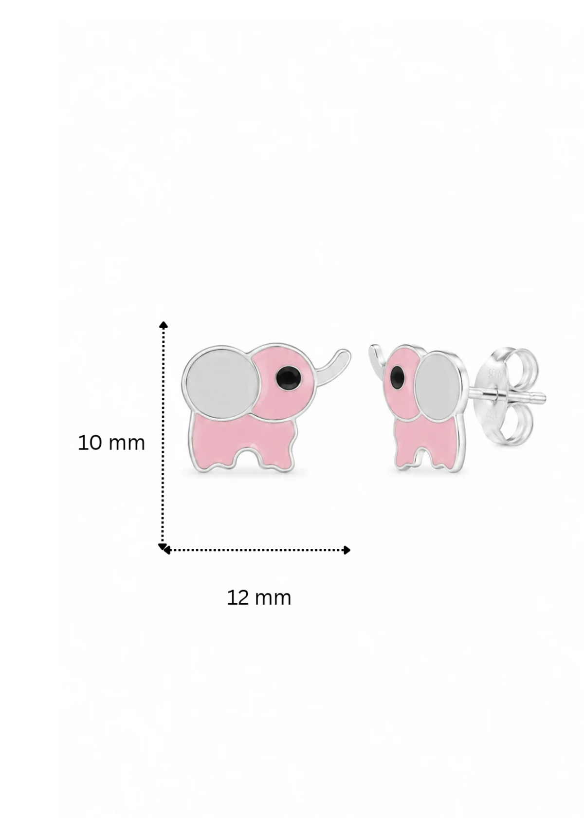 Pink Elephant-925 Sterling Silver