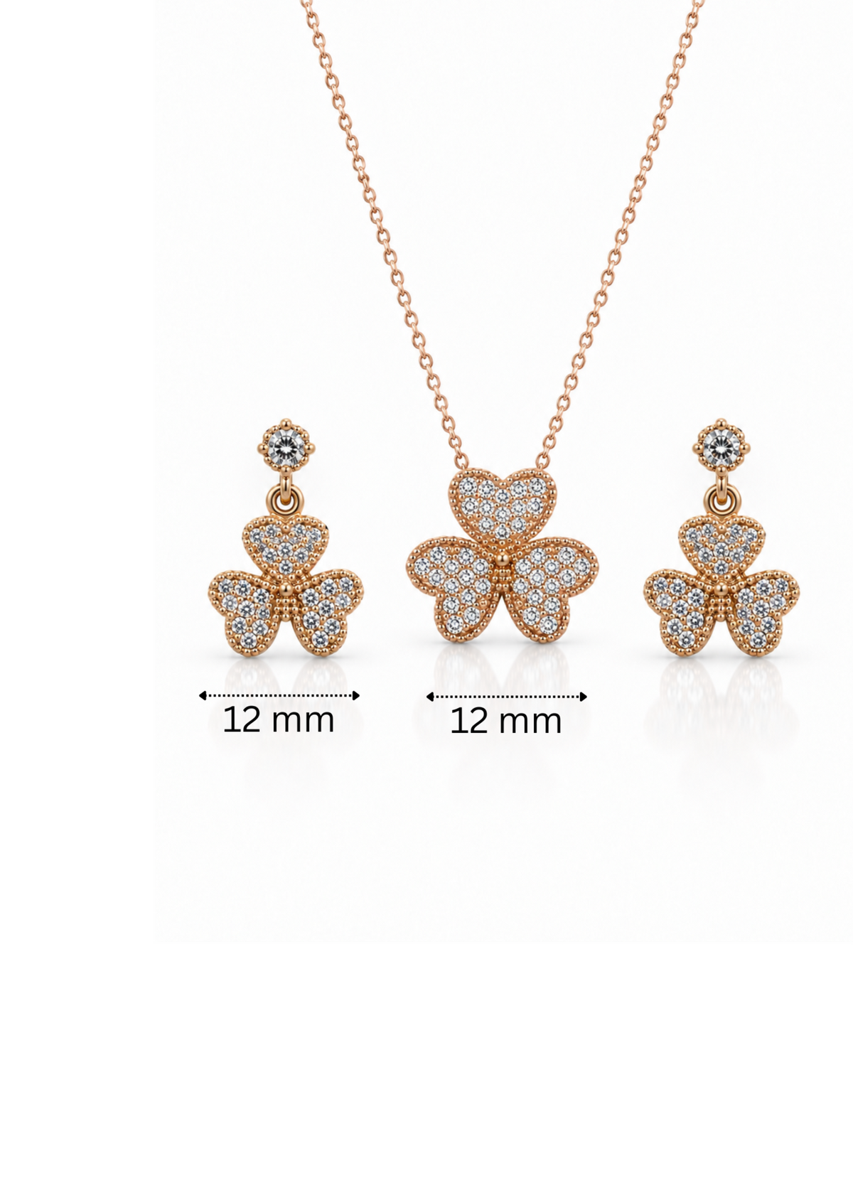 Trèfle Lumière-925 Sterling Silver