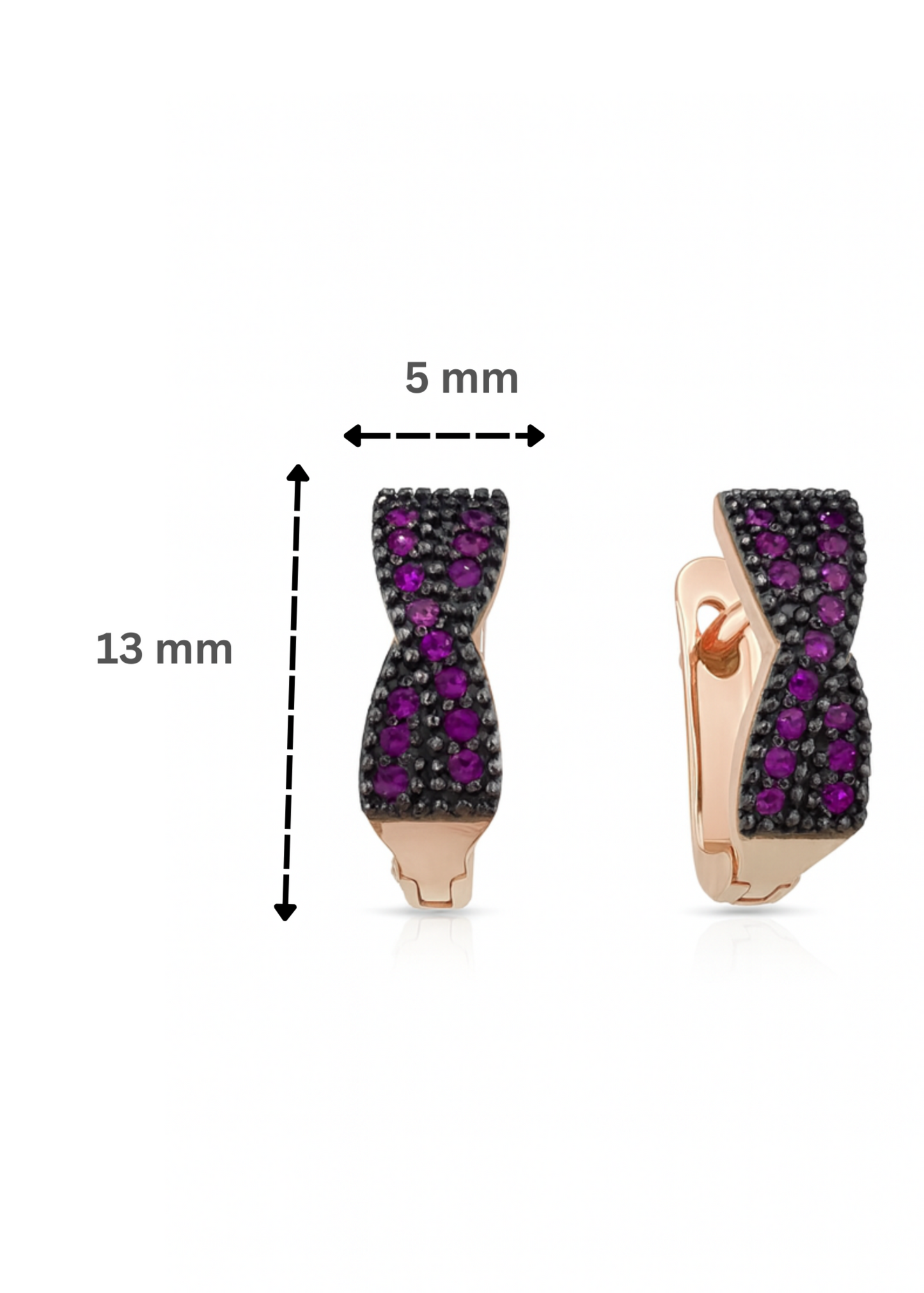 Midnight Bow-925 Sterling Silver