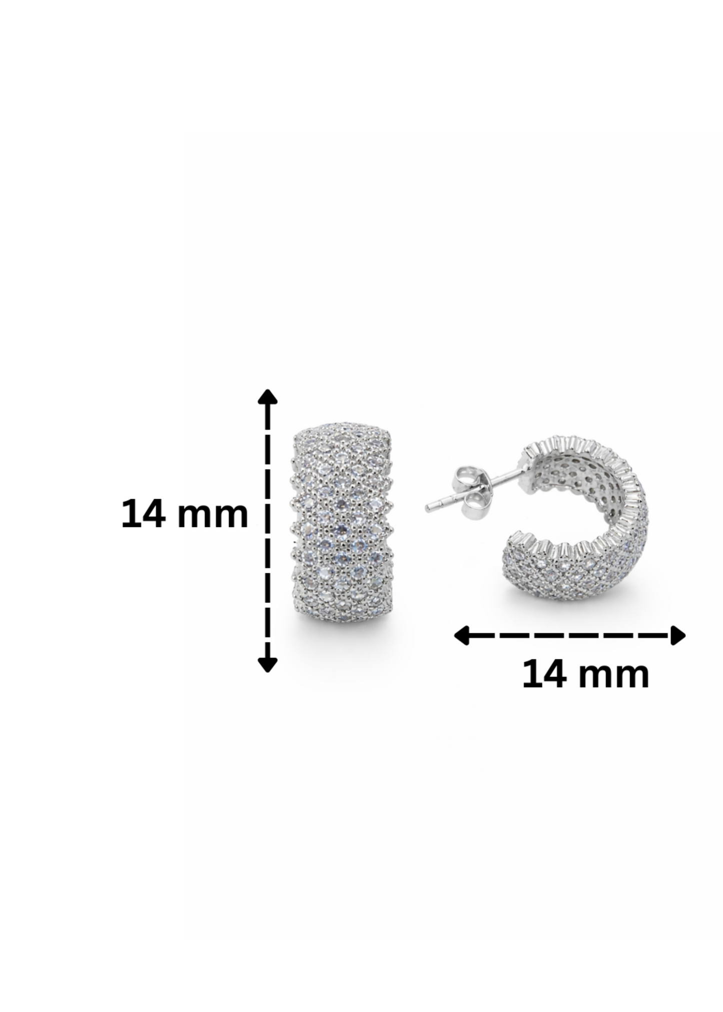 Luna Diamond -925 Sterling Silver