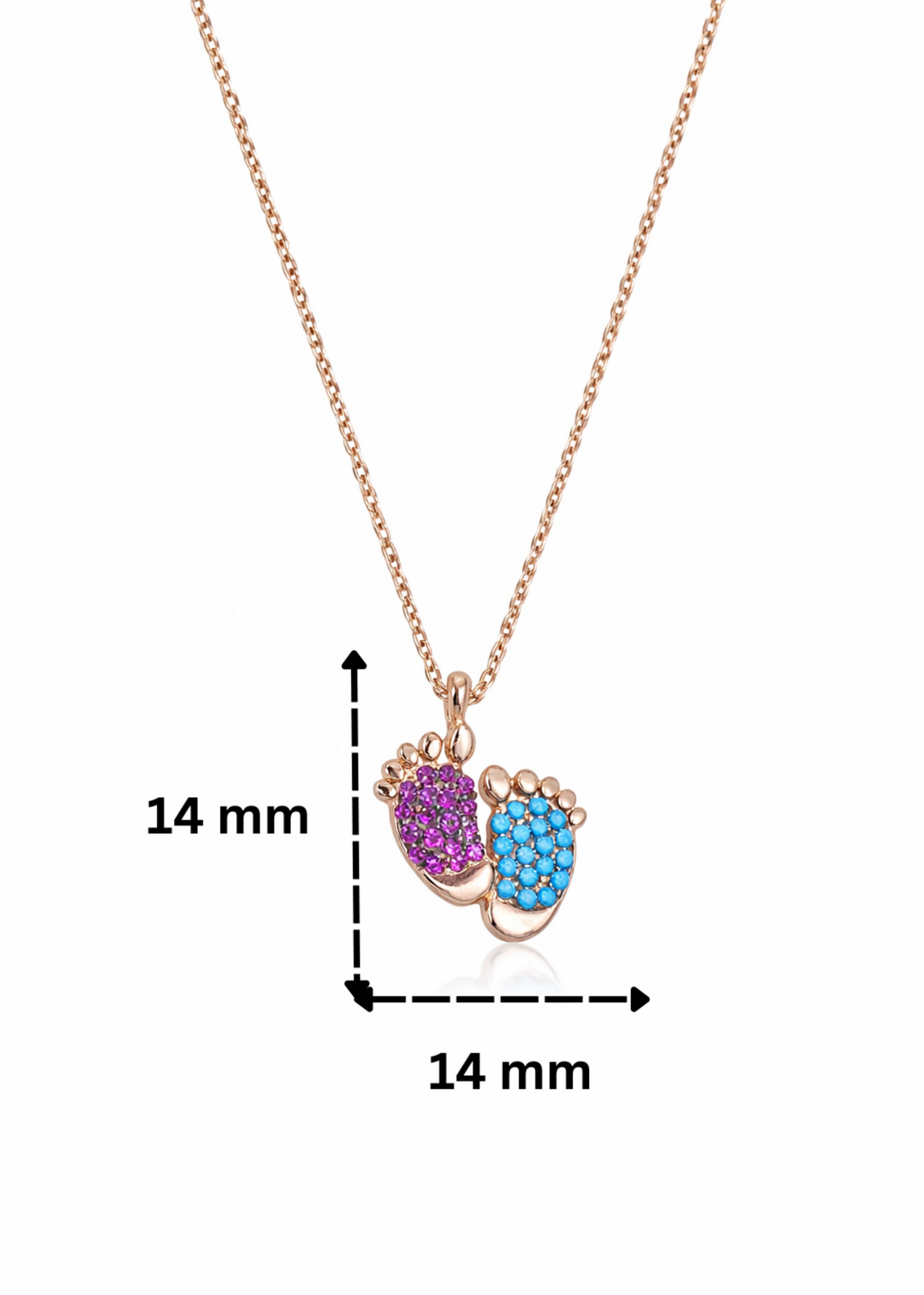 Tiny Steps-925 Sterling Silver