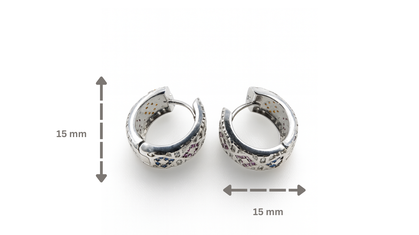 Aurora Mosaic-925 Sterling Silver