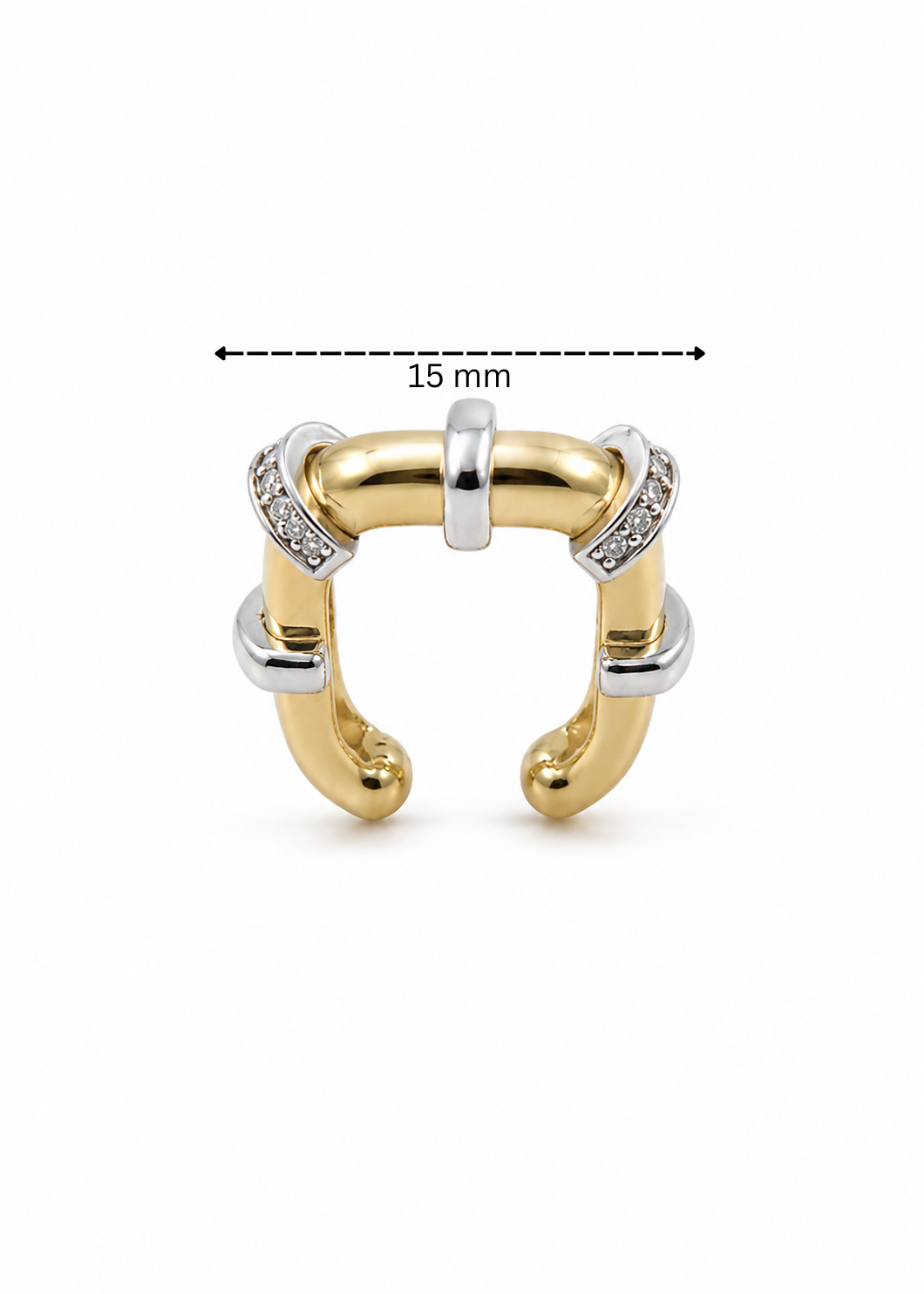 Two-Tone-925 Sterling Silver