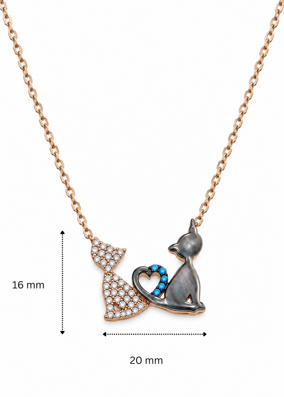 Félin Pendant-925 Sterling Silver