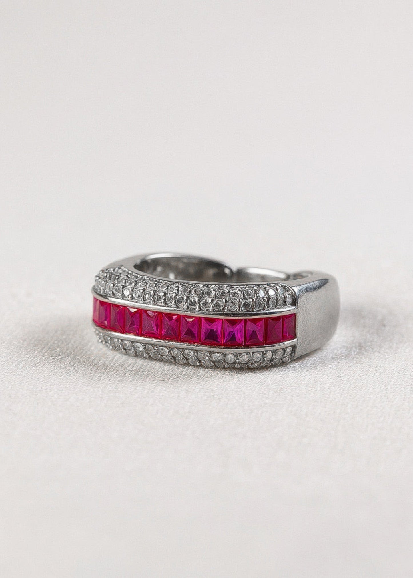 Crimson Adjustable-925 Sterling Silver
