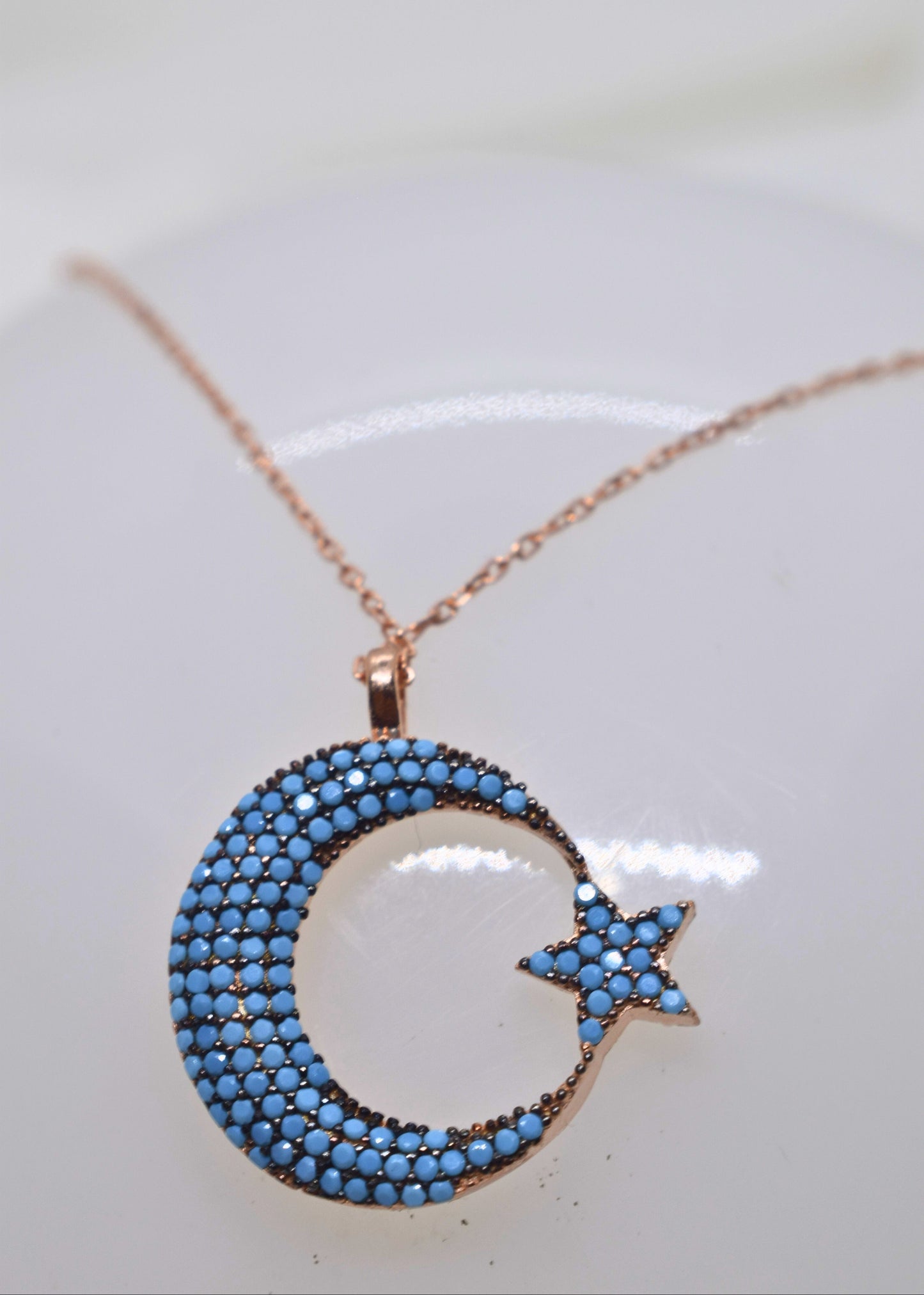 Crescent Glow- 925 sterling silver