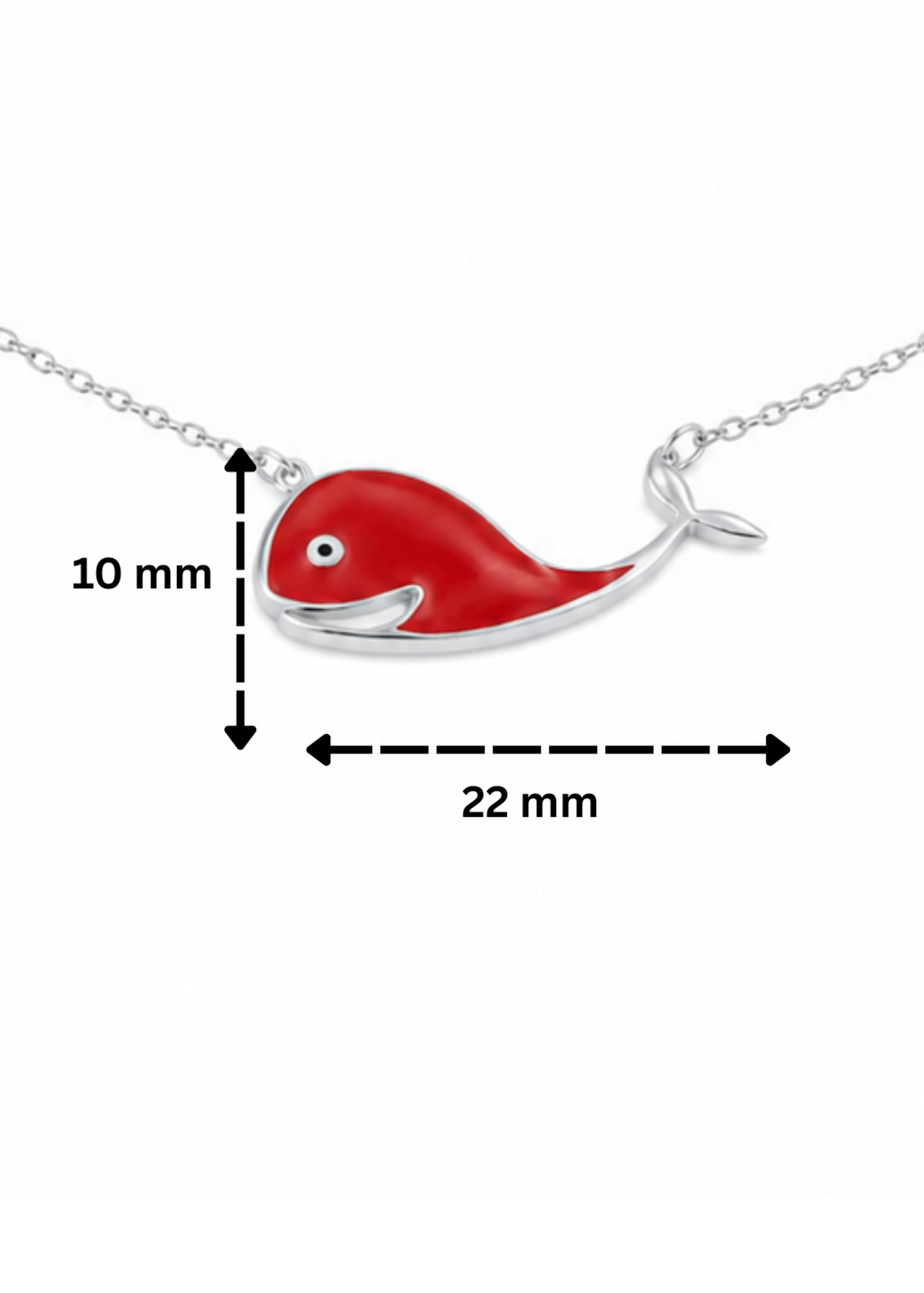 Red Whale-925 Sterling Silver