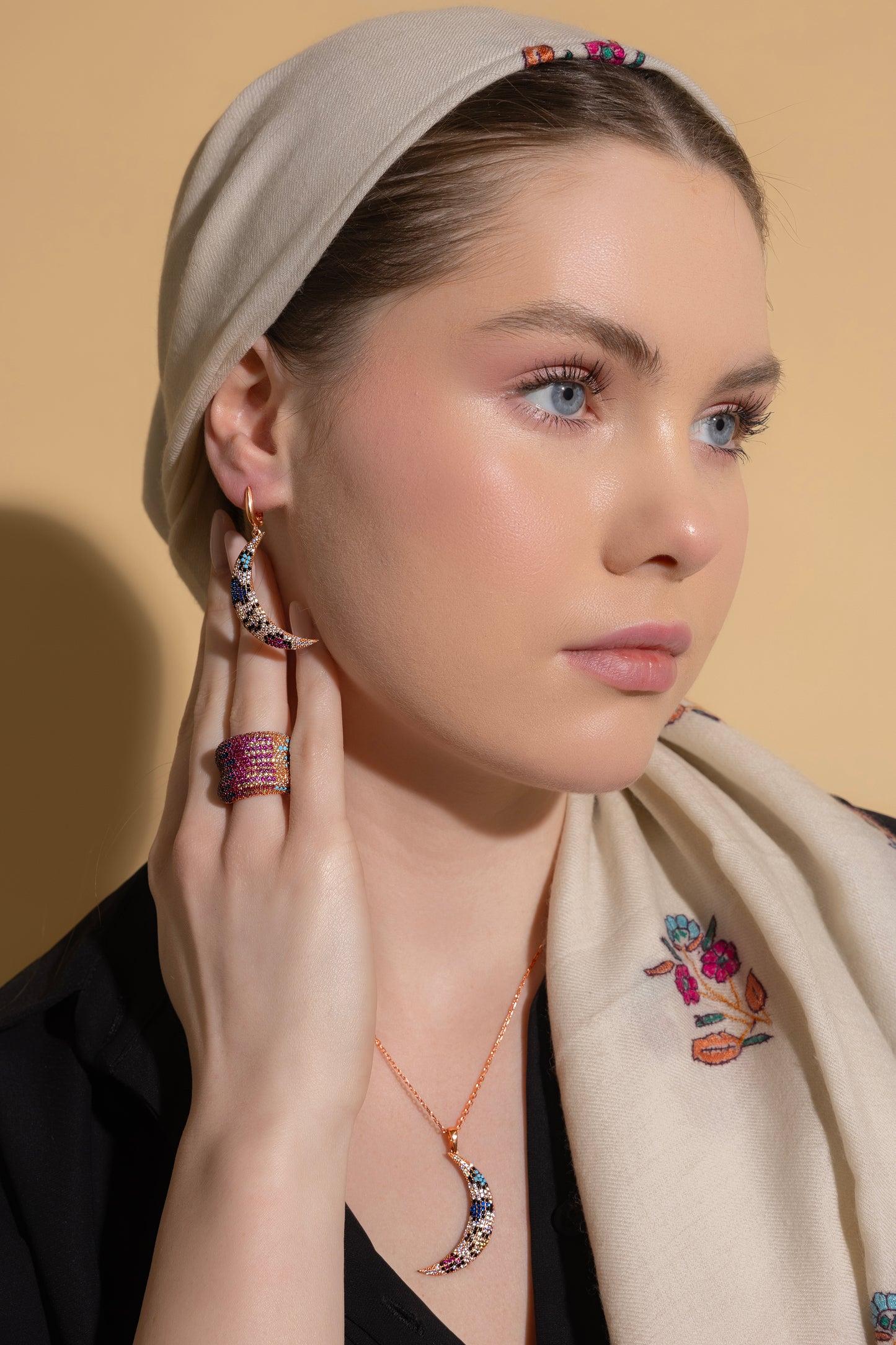 Rainbow Cocktail– 925 Sterling Silver