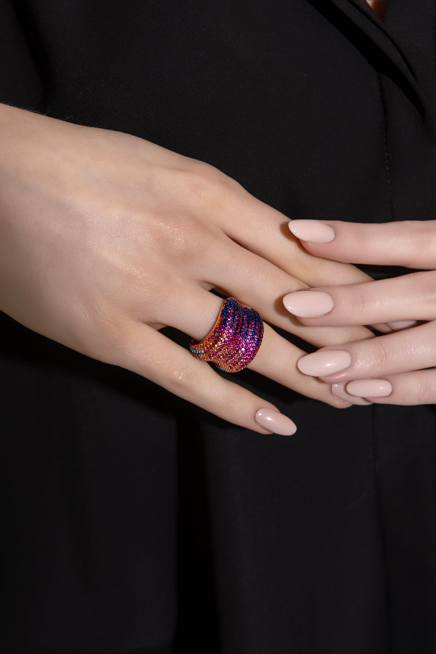 Rainbow Cocktail– 925 Sterling Silver