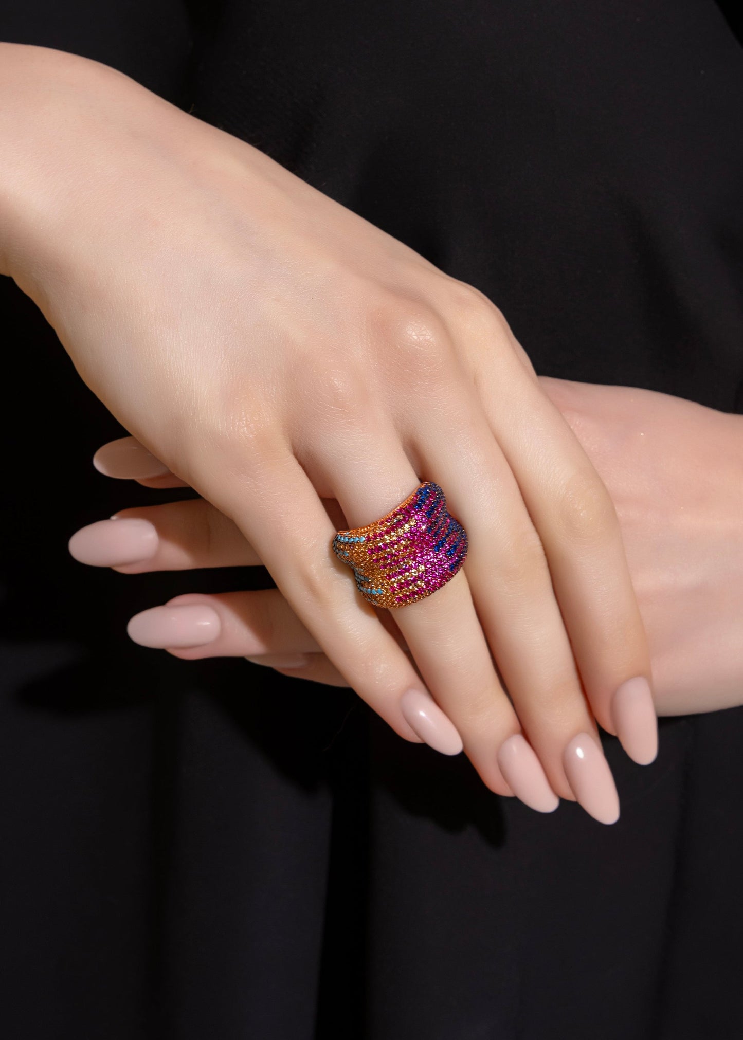 Rainbow Cocktail– 925 Sterling Silver