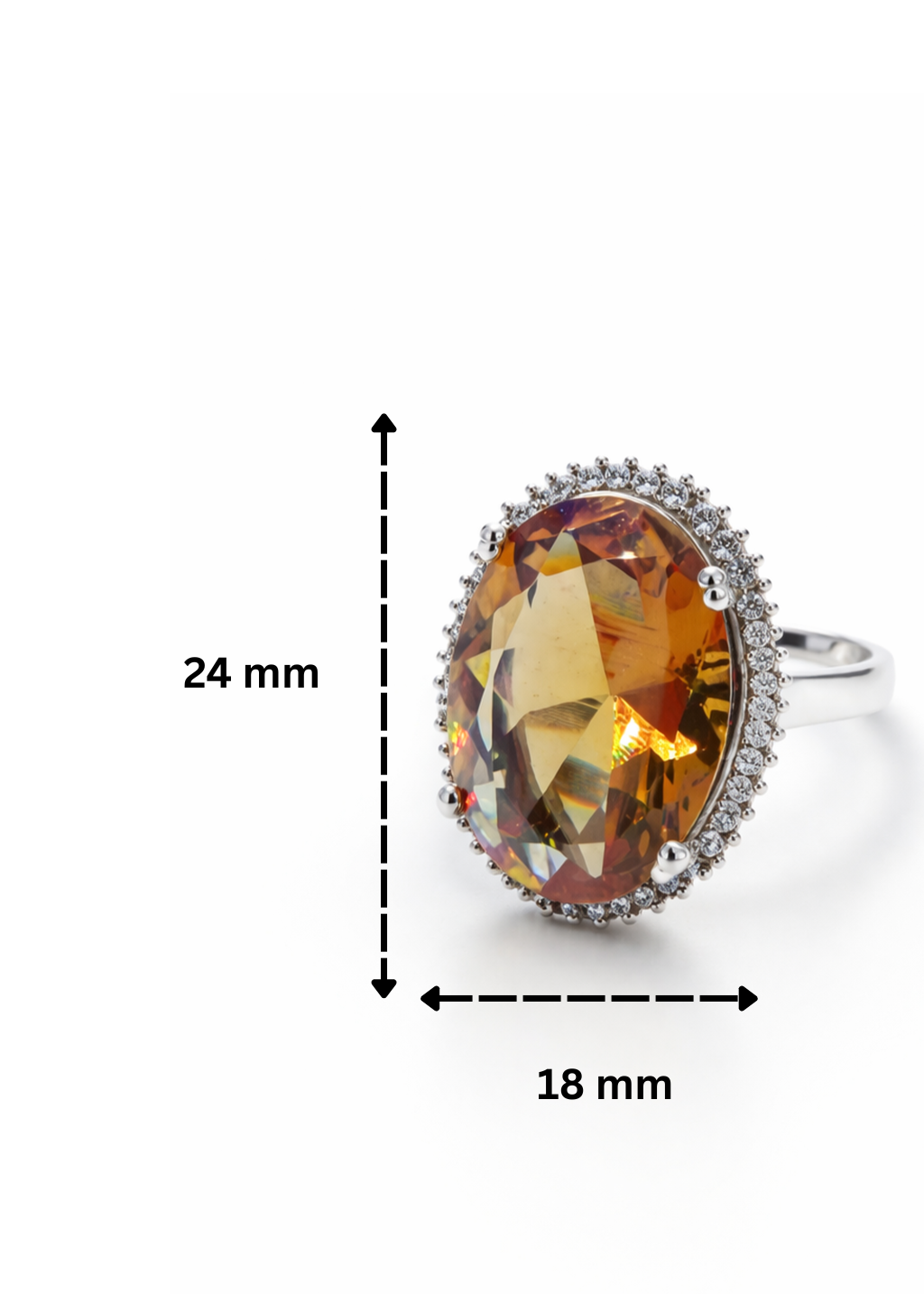 Amber Glow-925 Sterling Silver