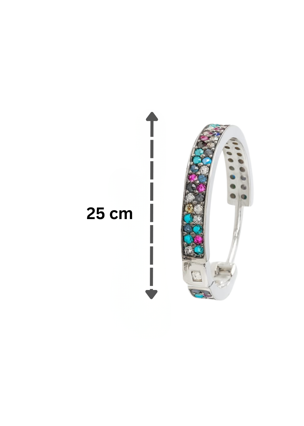 Mirage Hoops-925 Sterling Silver