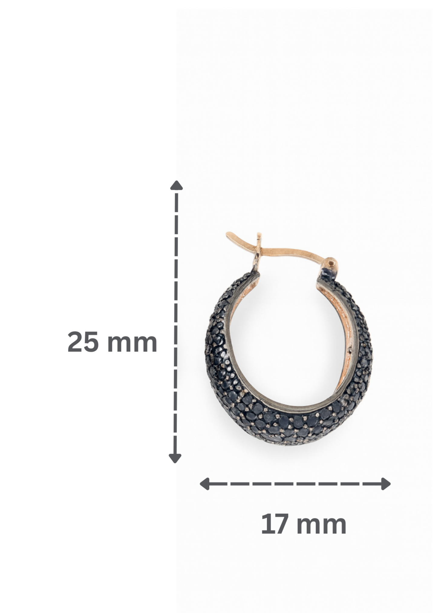 Noir Cascade-925 Sterling Silver