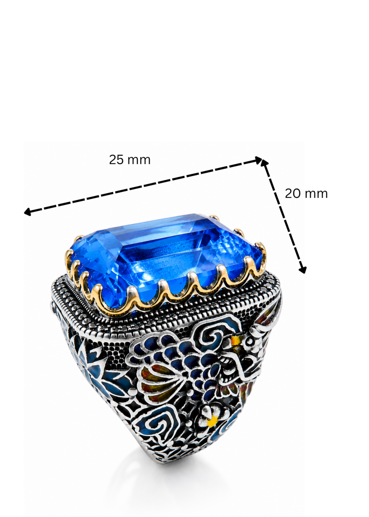 Imperial Azure– 925 Sterling Silver