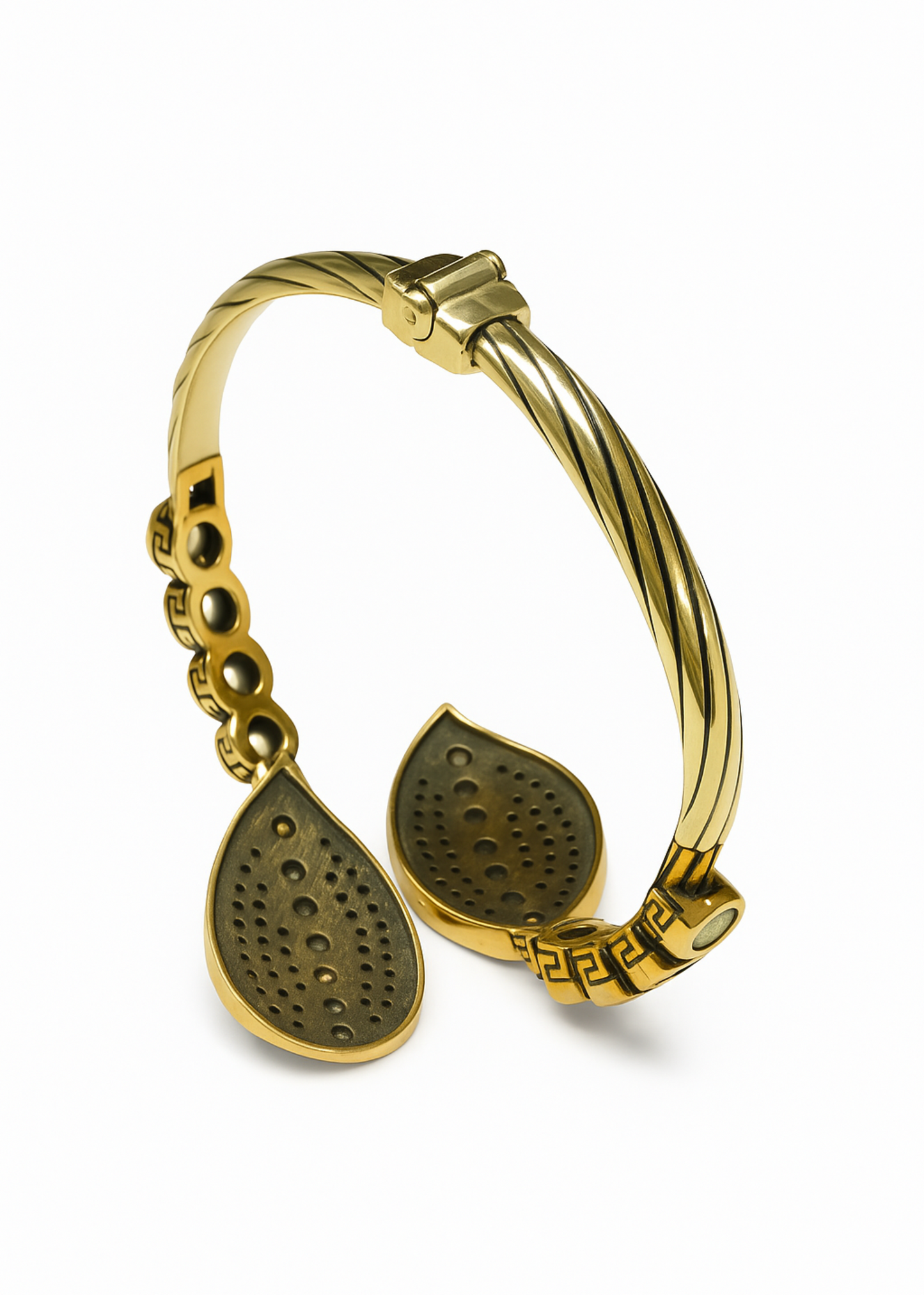 Golden Leaf-925 Sterling Silver