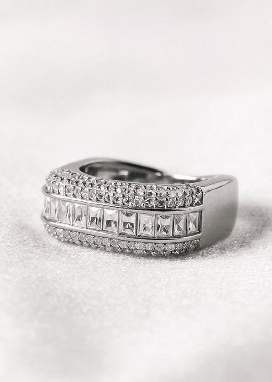 Imperial Square-925 Sterling Silver