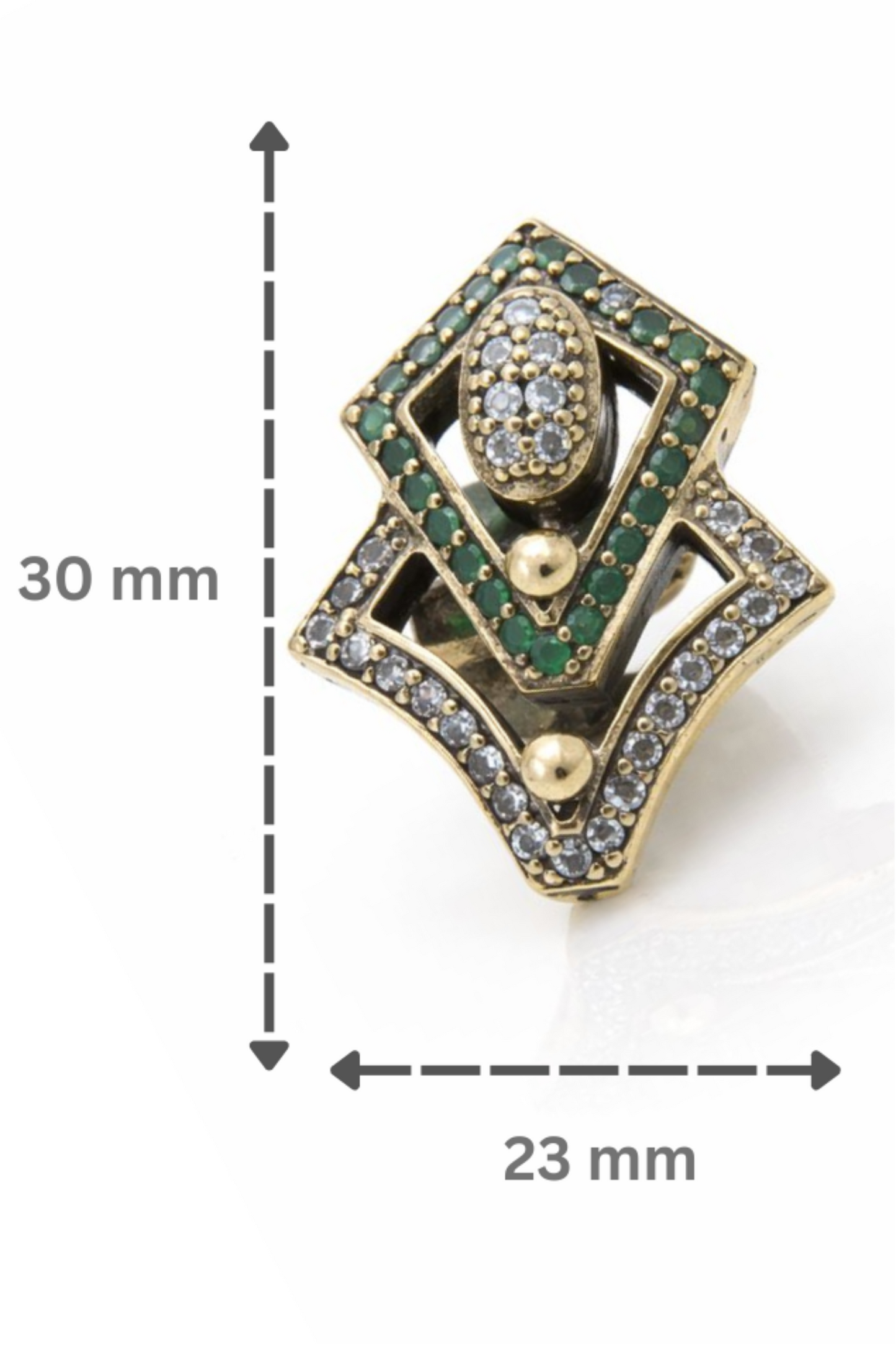 Emerald Geometry-925 Sterling Silver