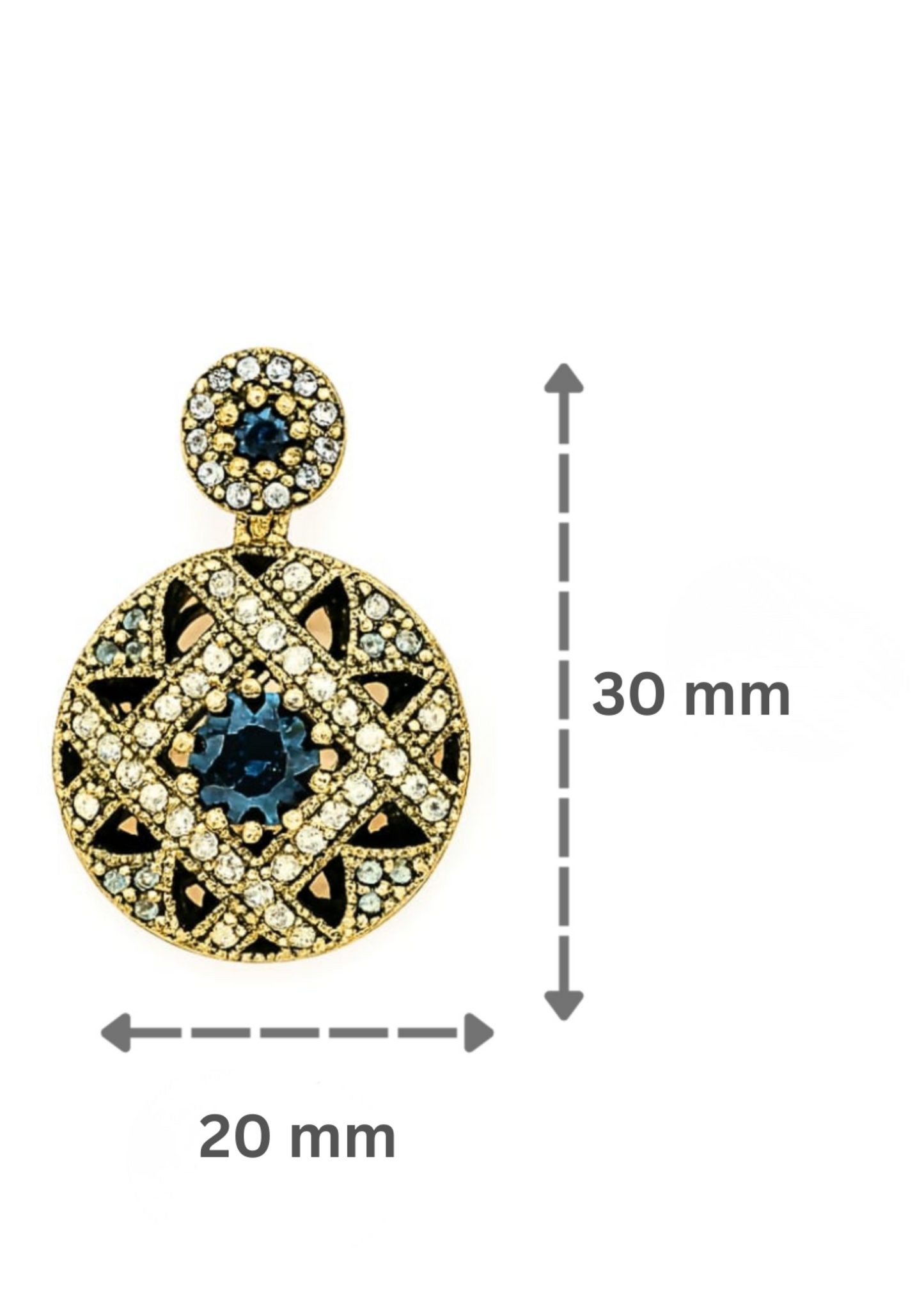 Midnight Lattice-925 Sterling Silver