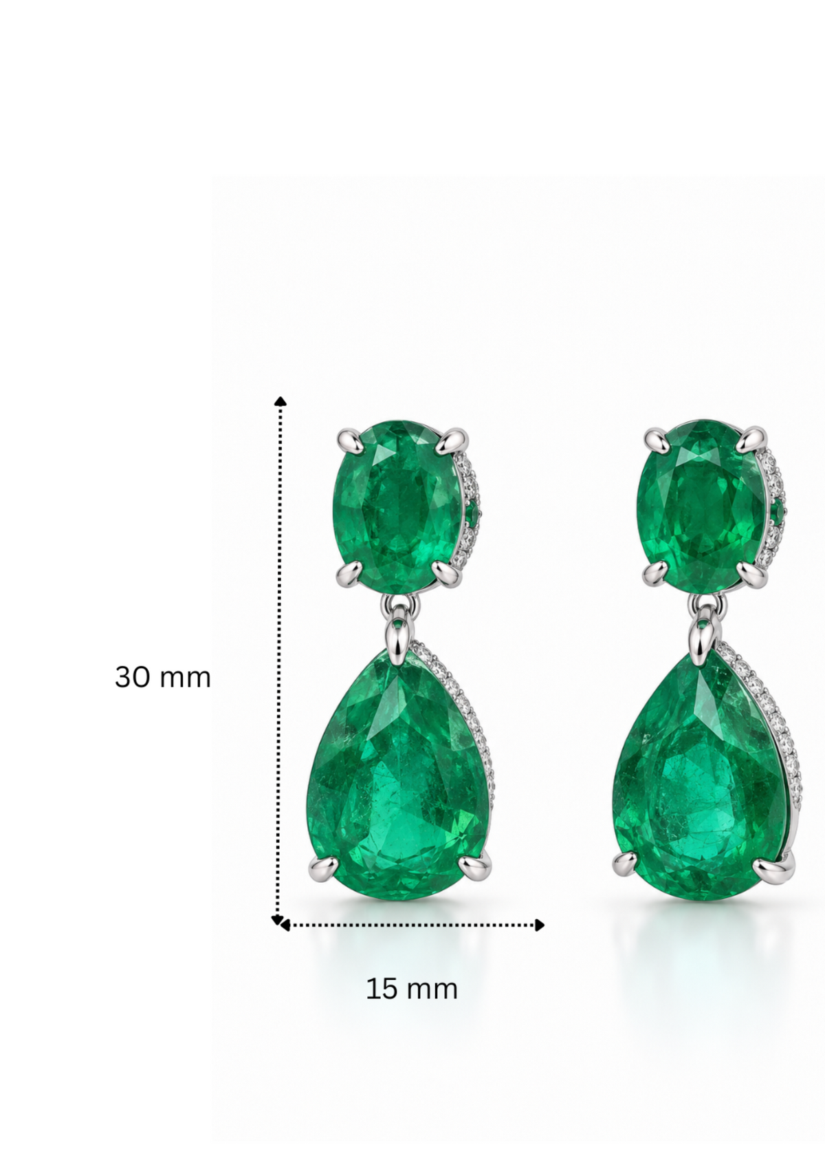 Verdant Teardrop-925 Sterling Silver