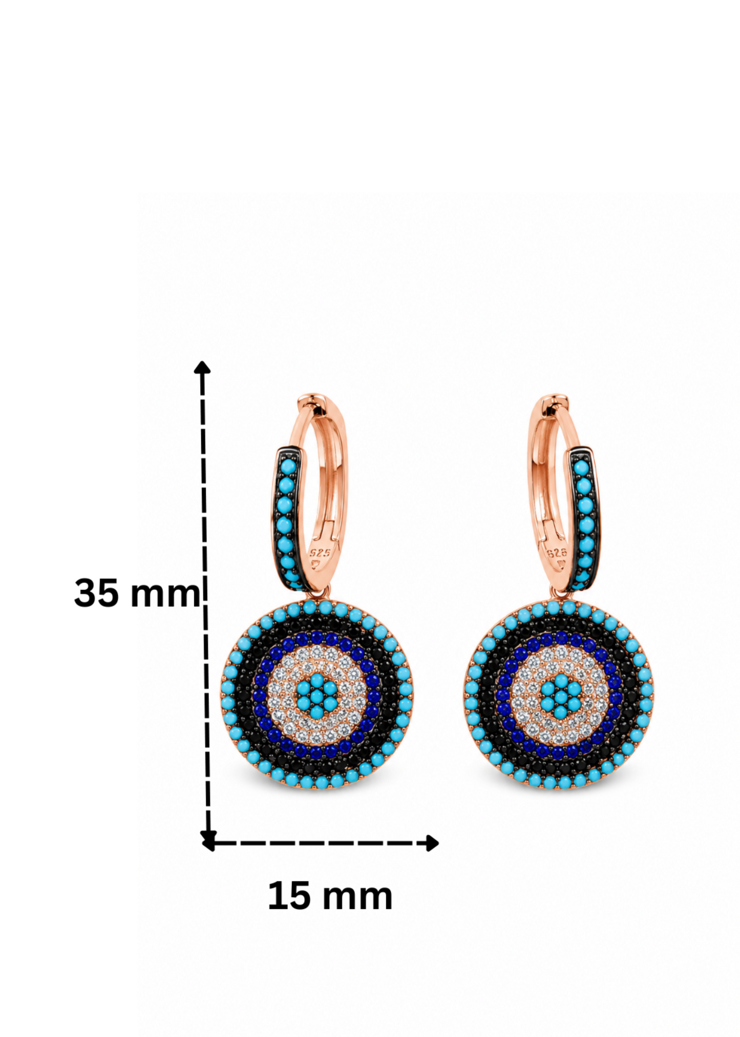 Royal Evil Eye-925 Sterling Silver