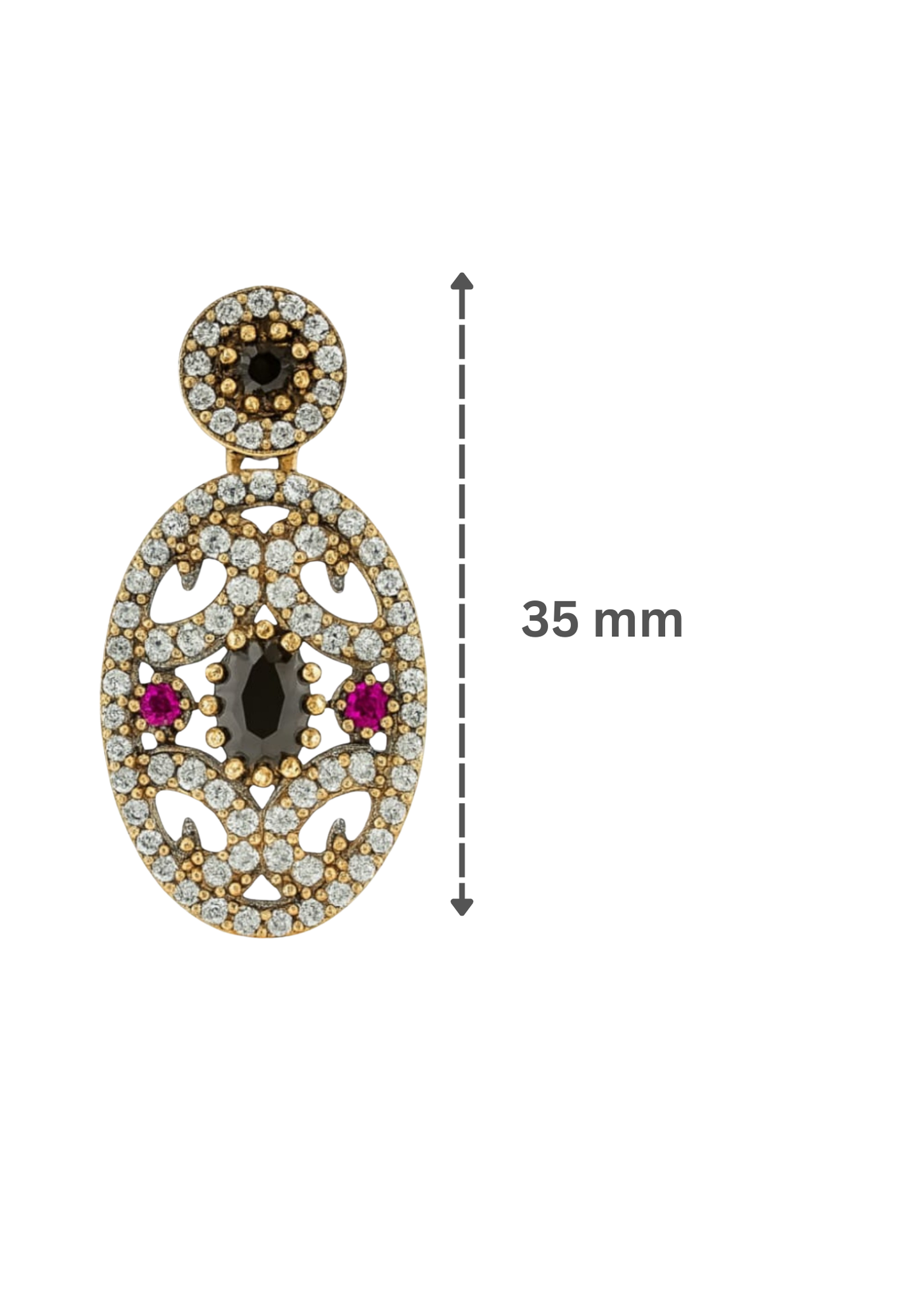 Oval Vintage- 925 Sterling Silver