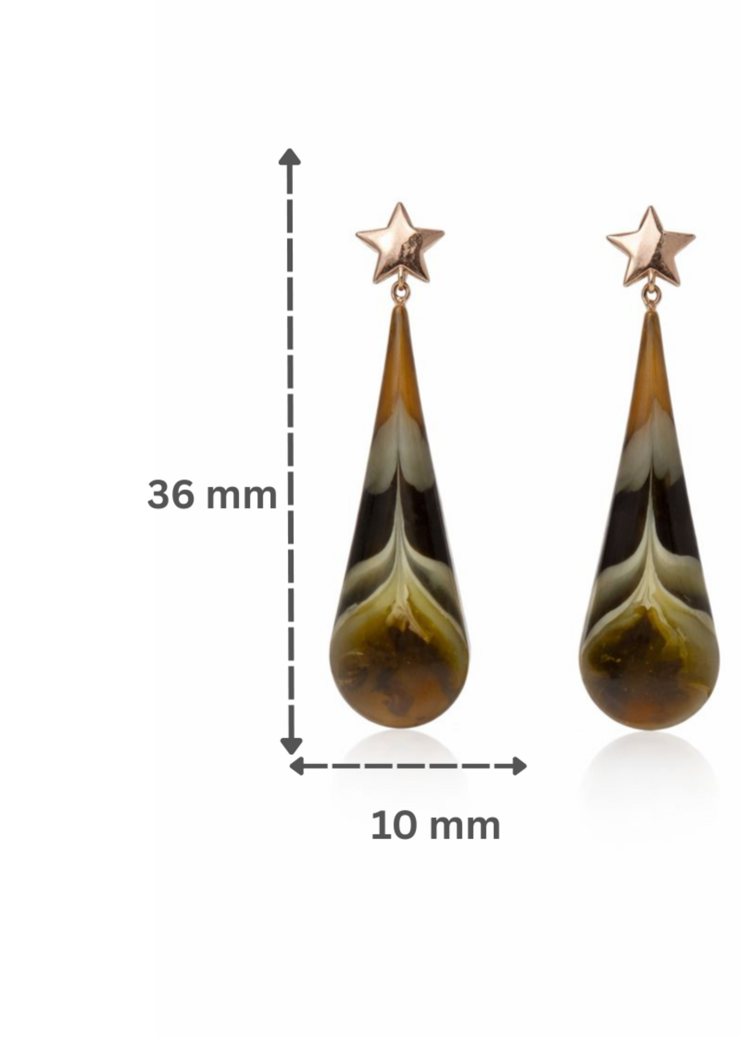 Celeste Drop-925 Sterling Silver