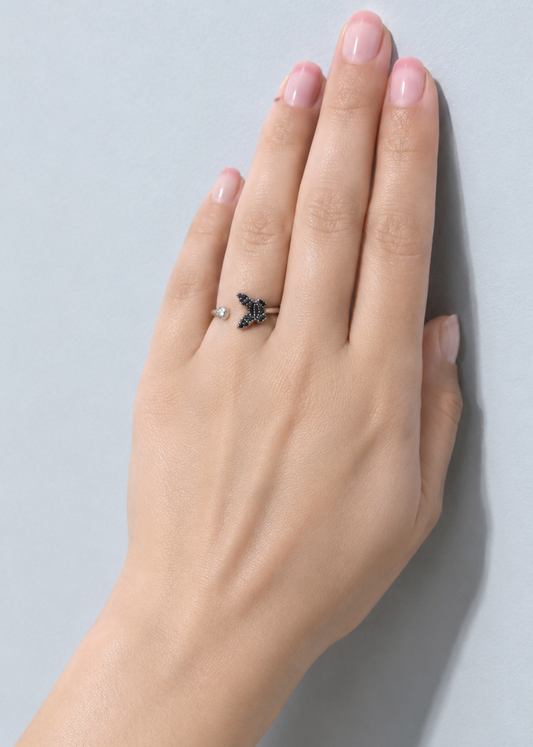 Black Butterfly-925 Sterling Silver