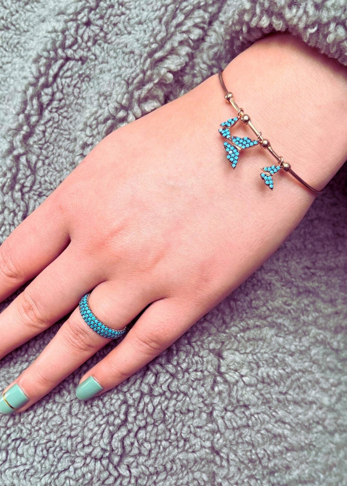 Turquoise Glow -925 Sterling Silver