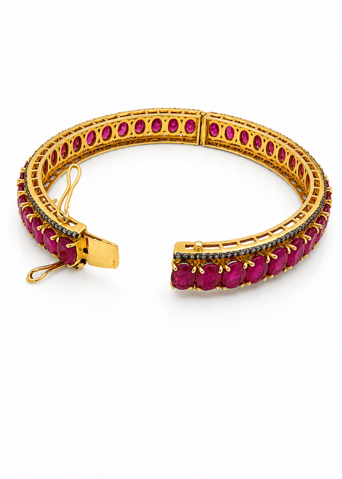 Rubina Victorian-925 Sterlıng Sılver