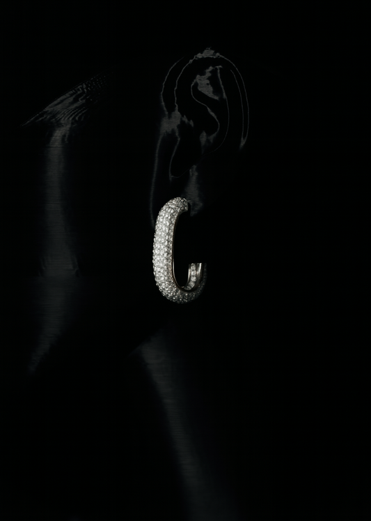 Seraphine Hoops-925 Sterling Silver