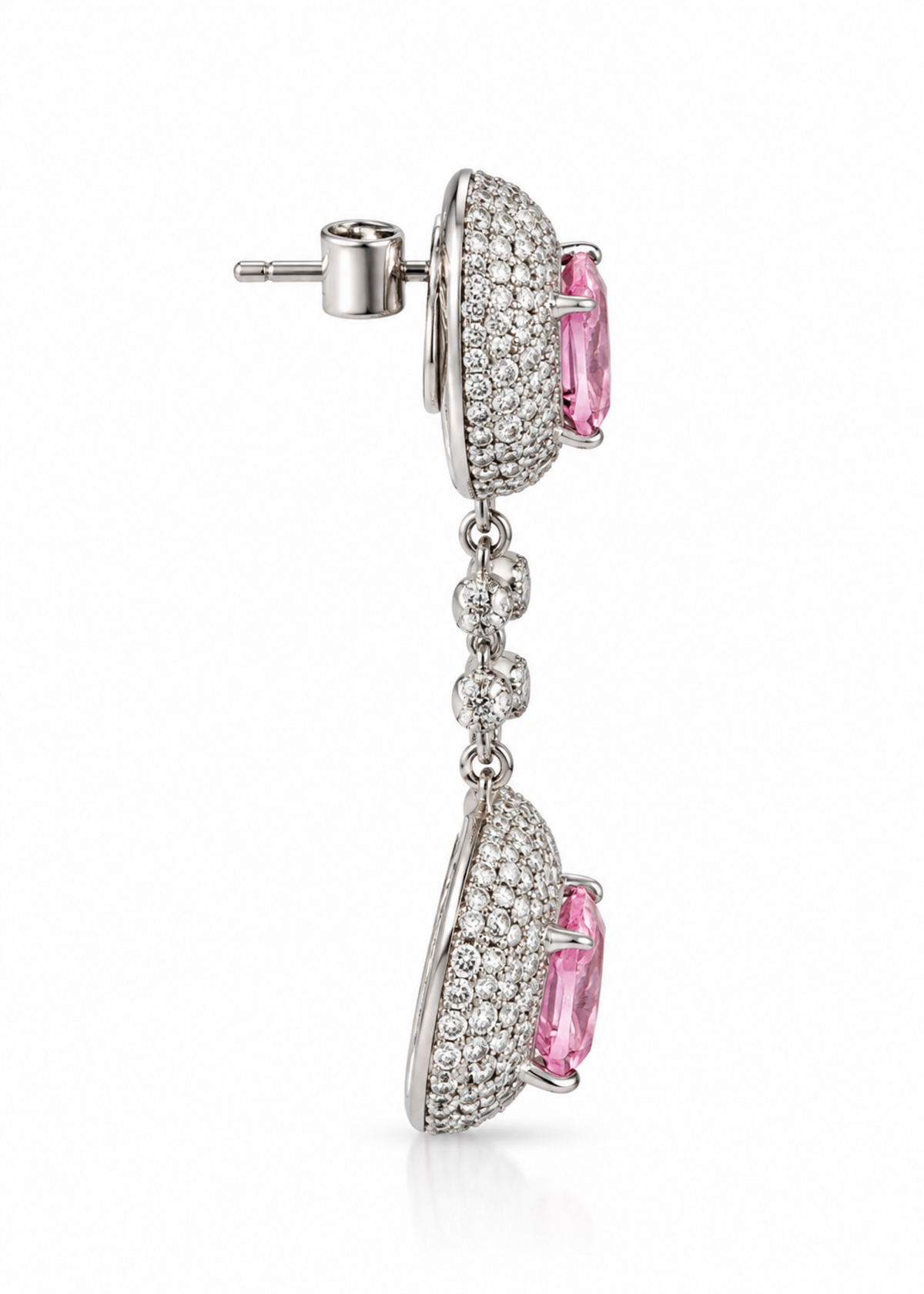 Rosé Halo-925 Sterling Silver