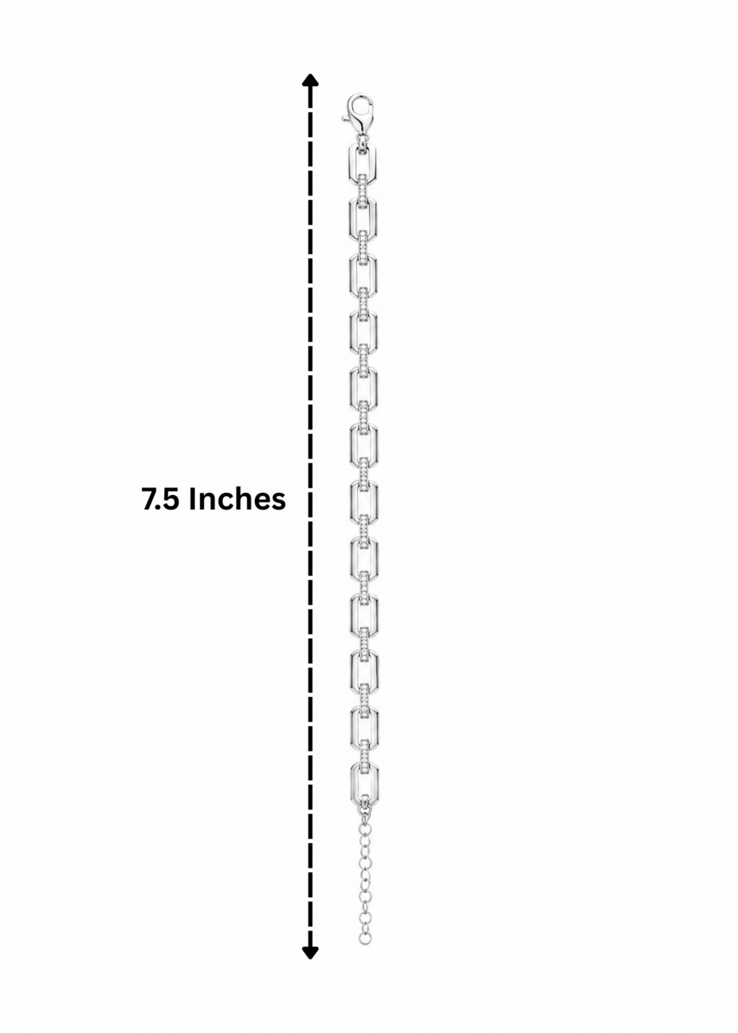 Paperclip Link-925 Sterling Silver