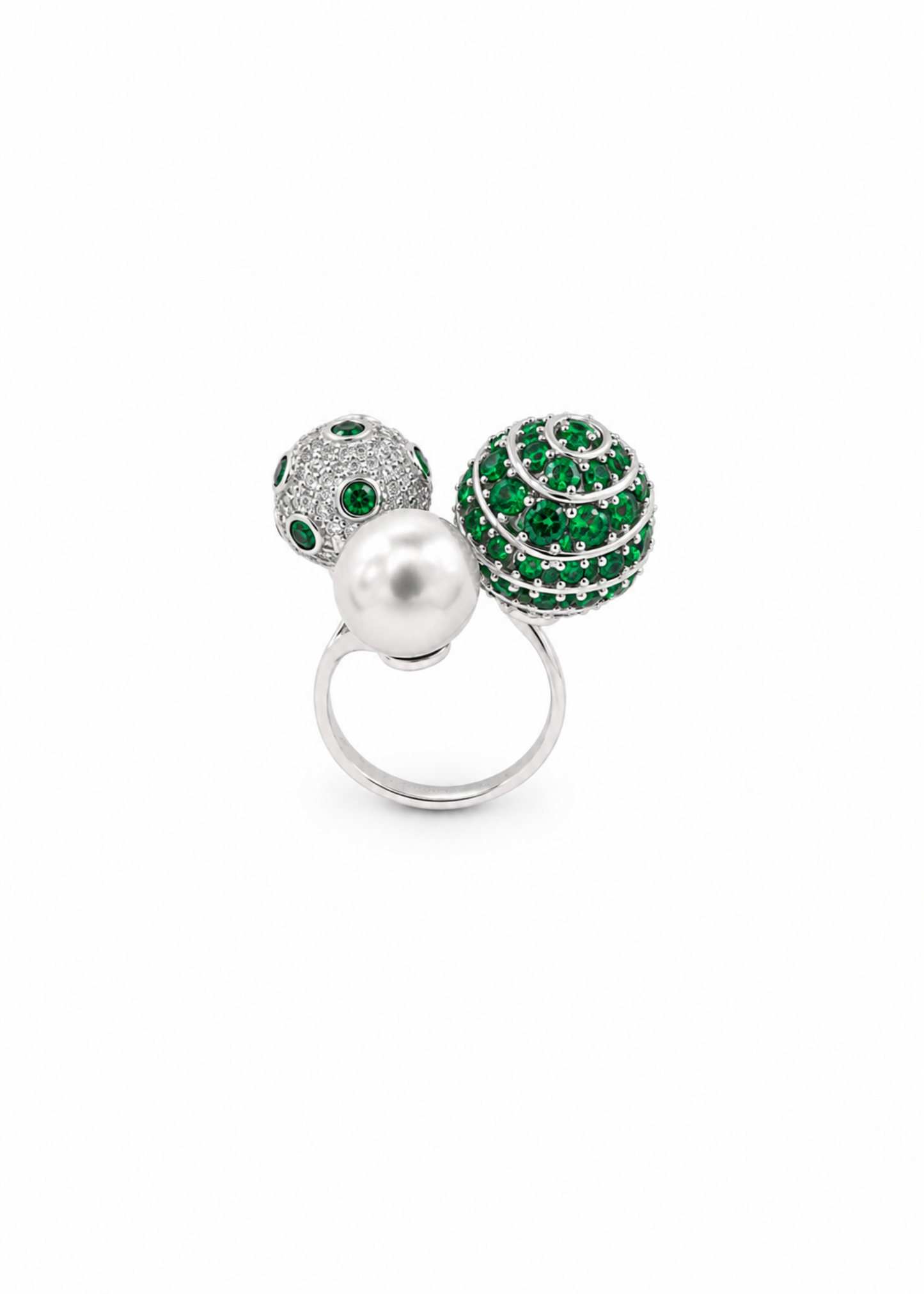 Emerald Pearl-925 Sterling Silver