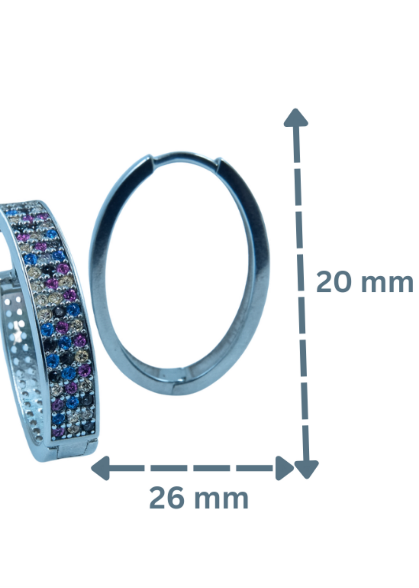 Celestia Rainbow-925 Sterling Silver