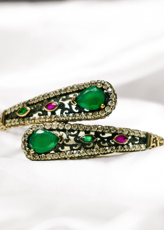 Emerald Heirloom-925 Sterling Silver