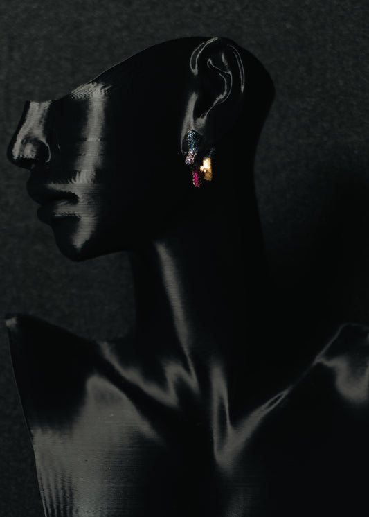 Celestial Hoop-925 Sterling Silver