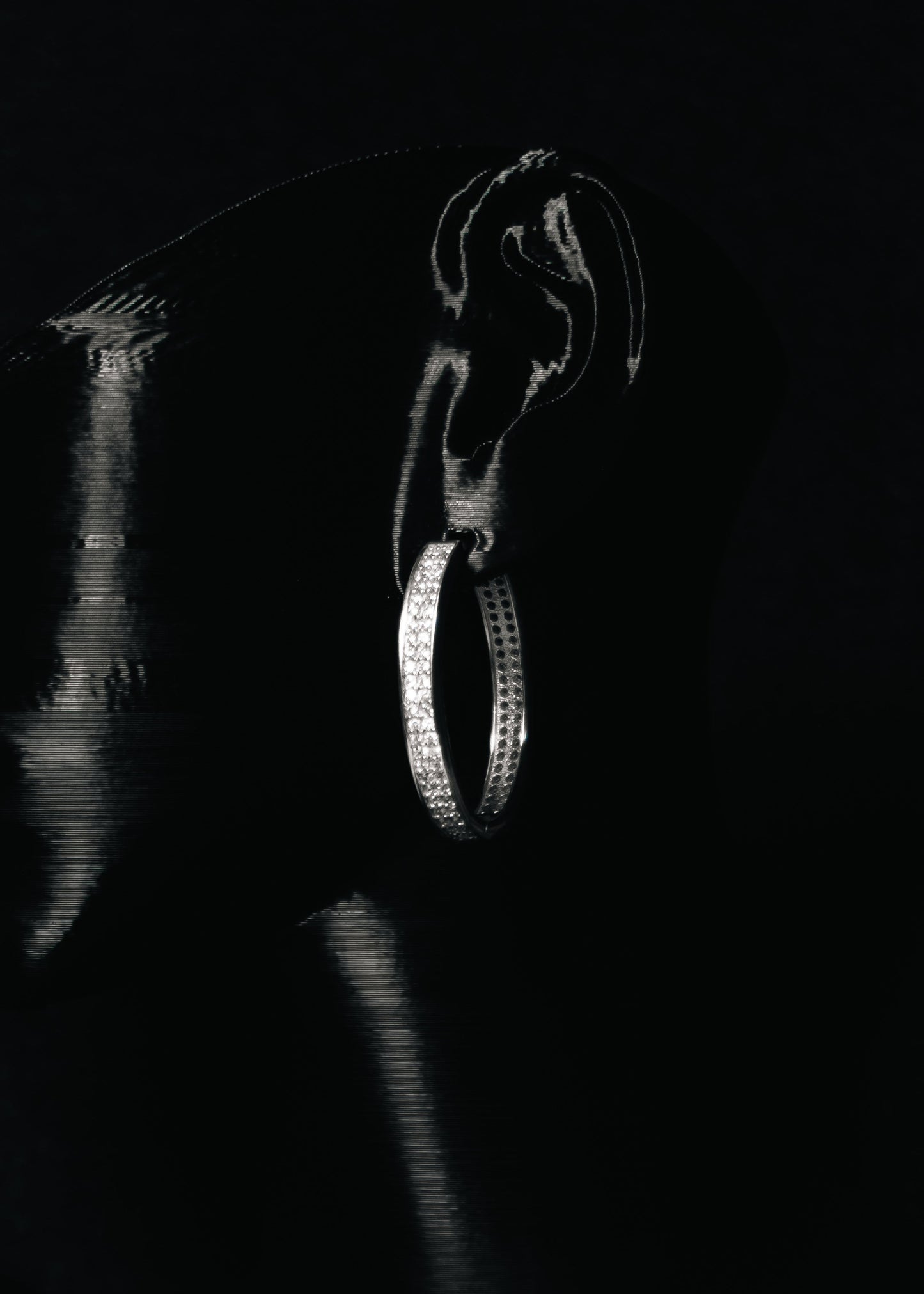 Celestia Hoops-925 Sterling Silver