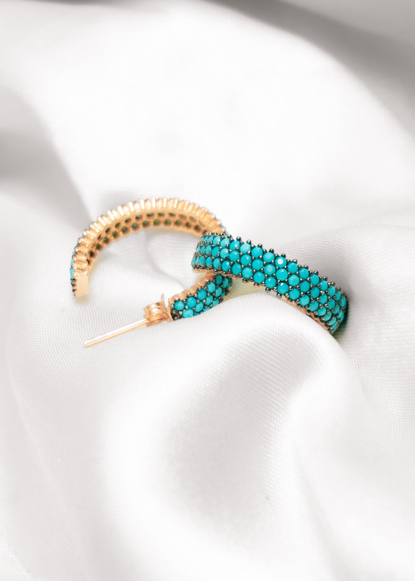 Aqua Bloom-925 Sterling Silver