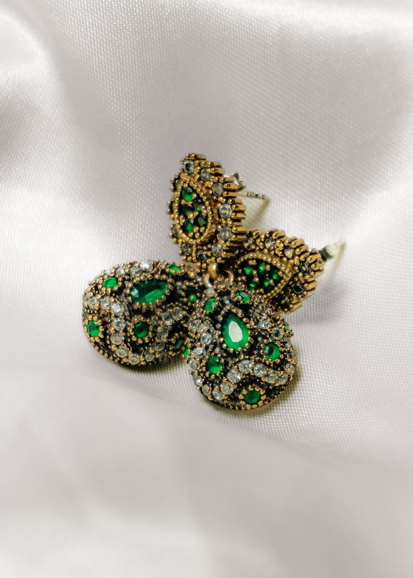 Emerald Drop- 925 Sterling Silver