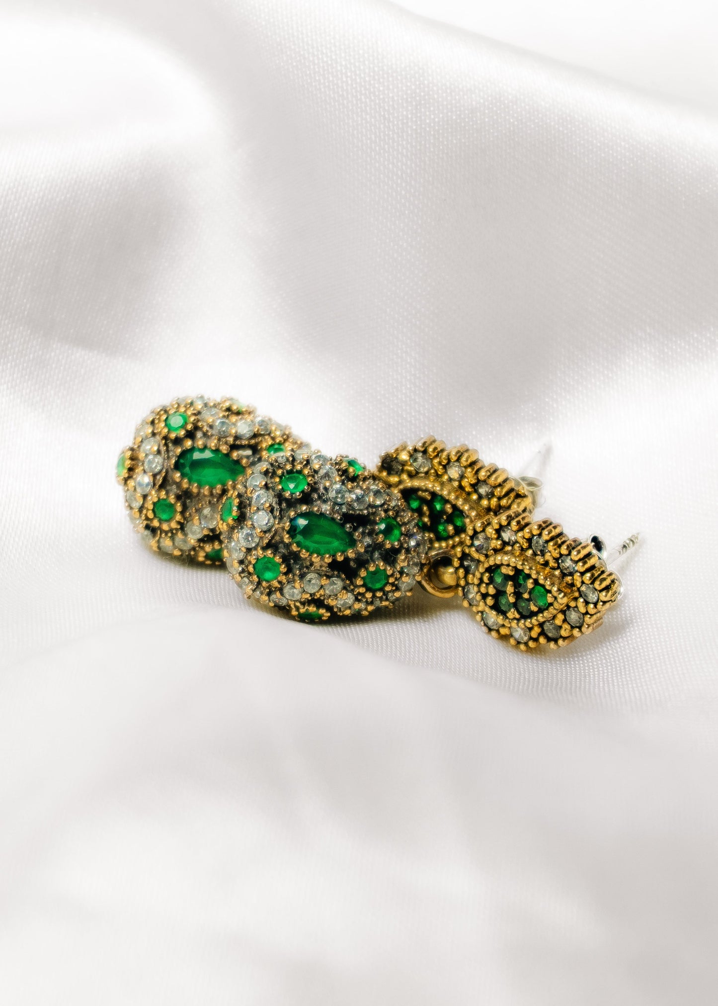 Emerald Drop- 925 Sterling Silver