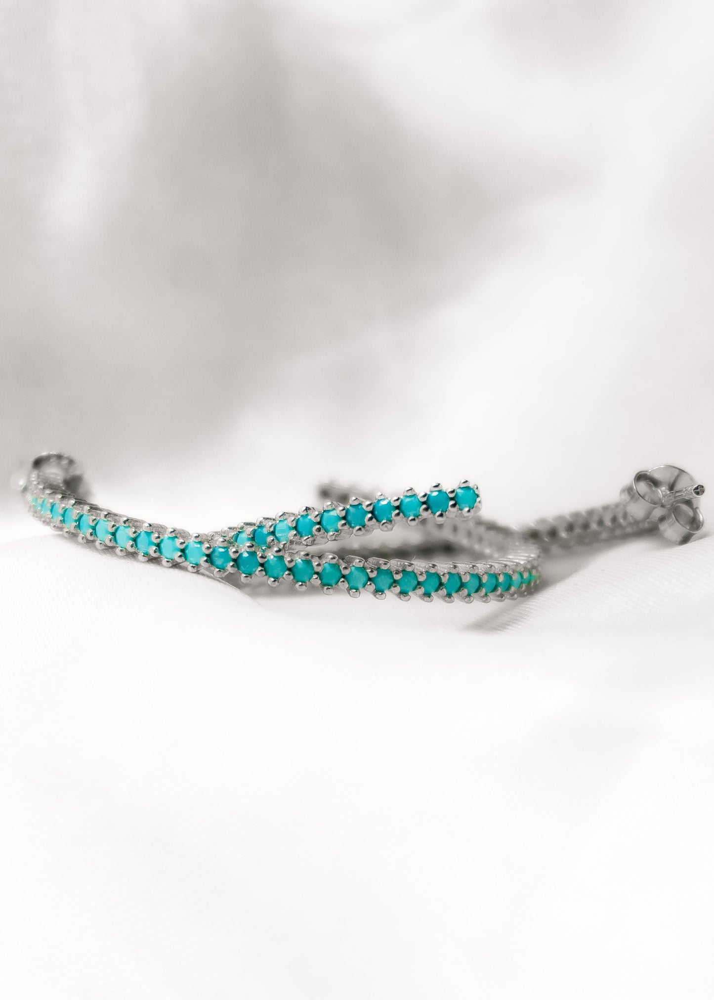 Turquoise Noir-925 Sterling Silver