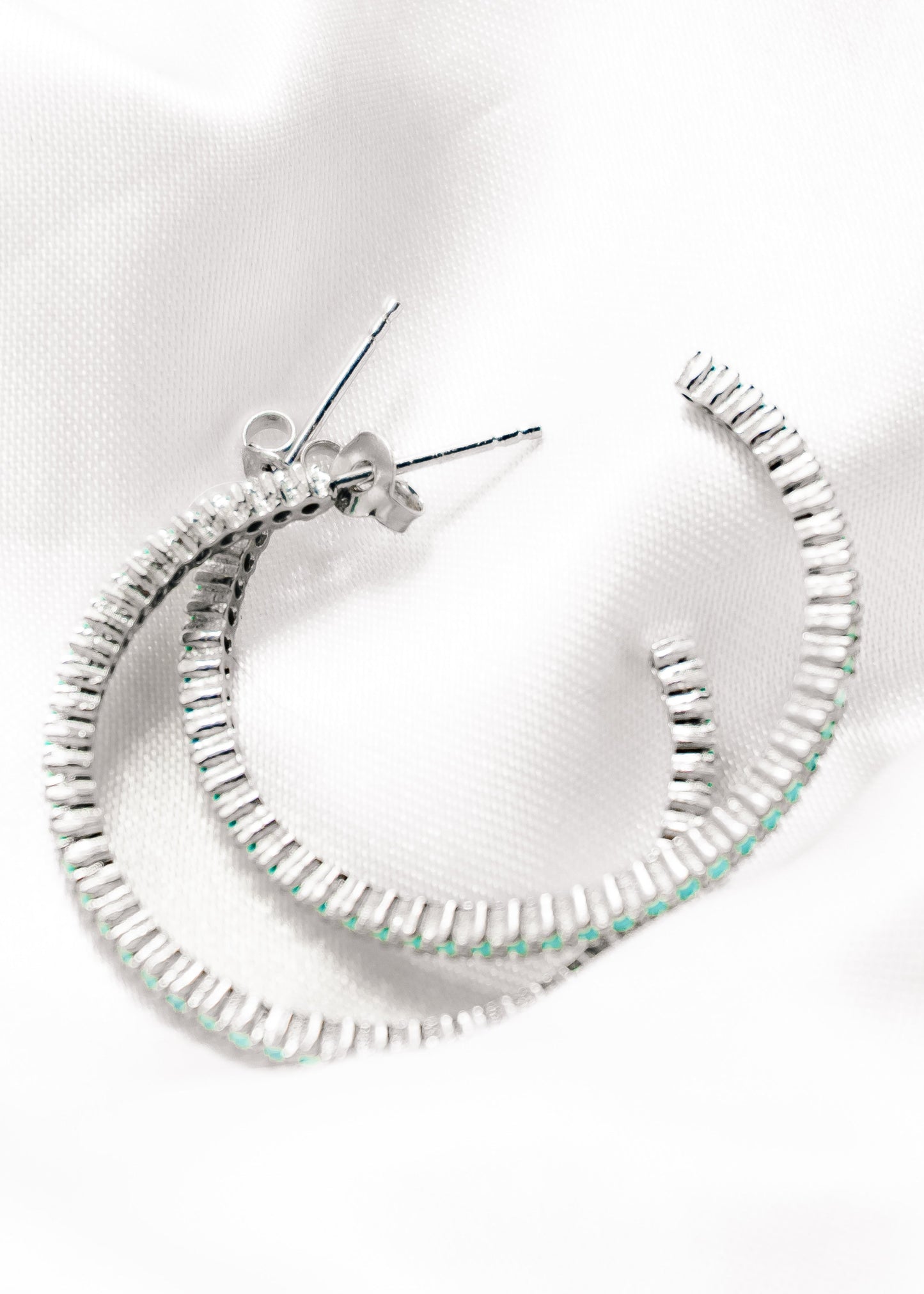 Turquoise Noir-925 Sterling Silver