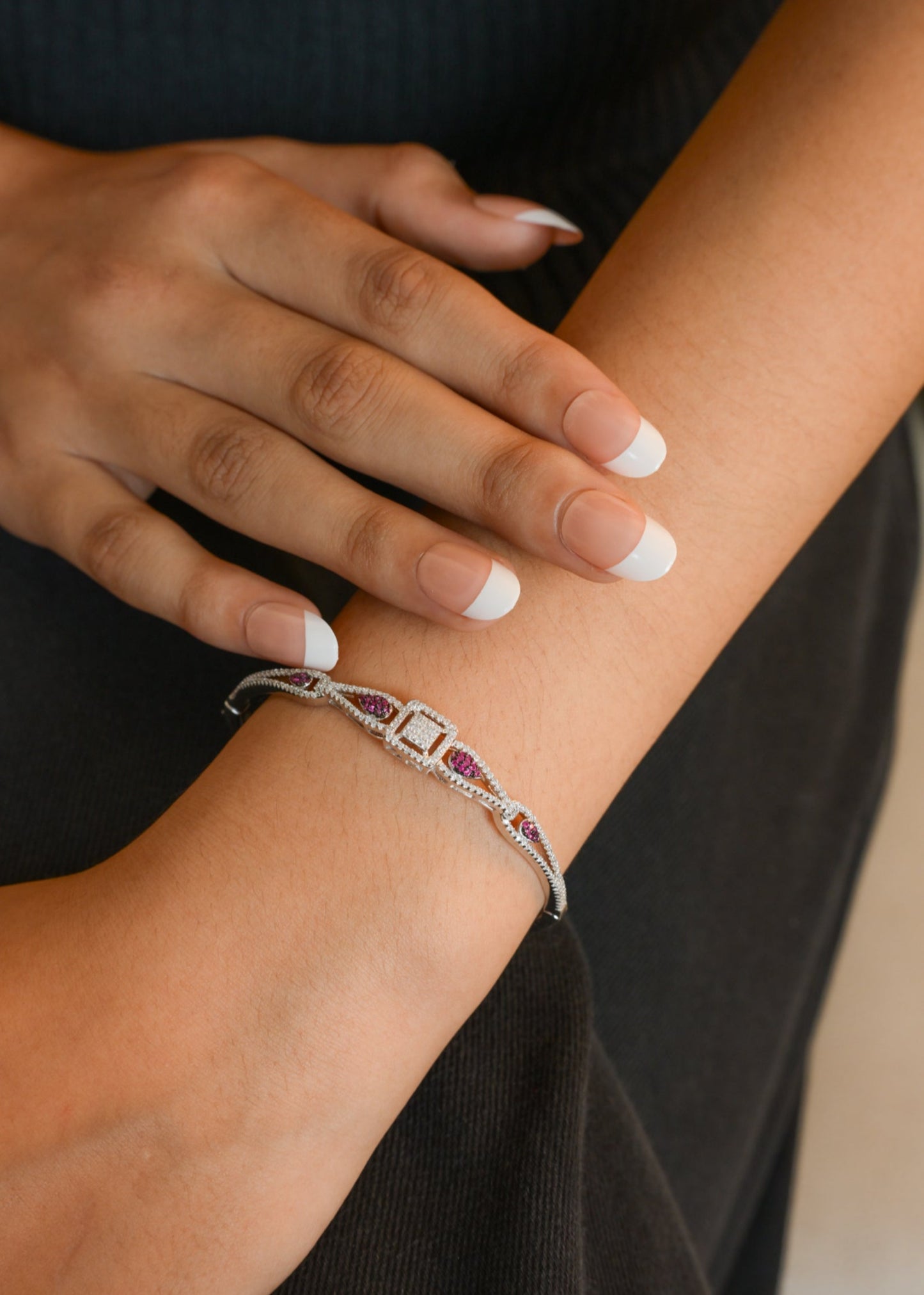 Pink Sapphire- 925 Sterling Silver