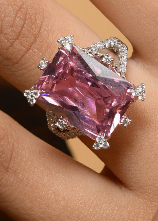 Rosé Majesty-925 Sterling Silver