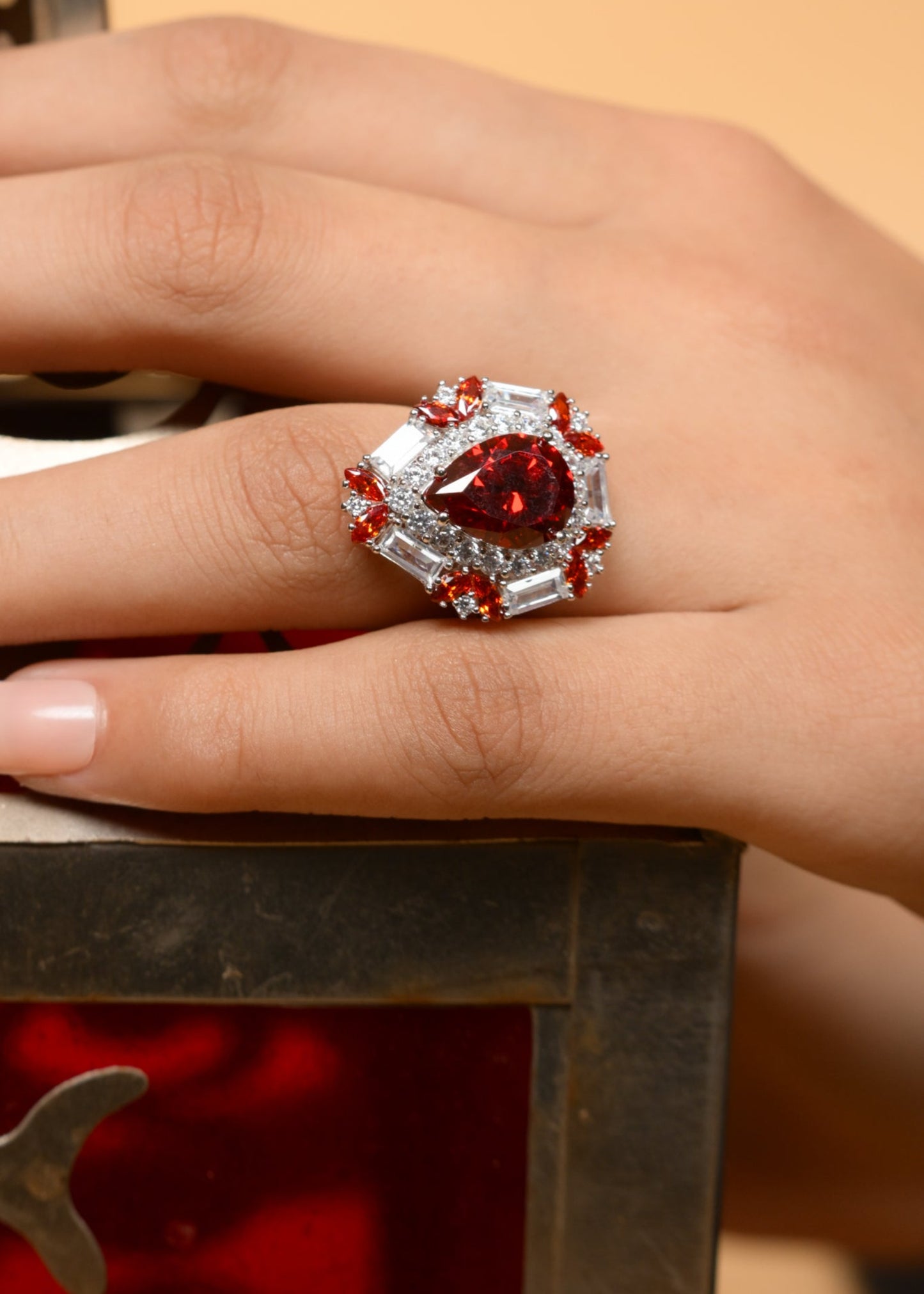 Noor Ring-925 Sterling Silver