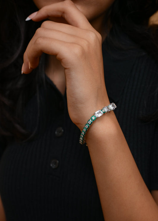 Emerald Illusion-925 Sterling Silver