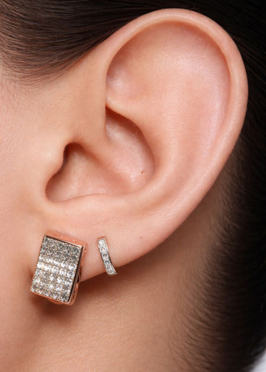 Luxe Grid-925 Sterling Silver