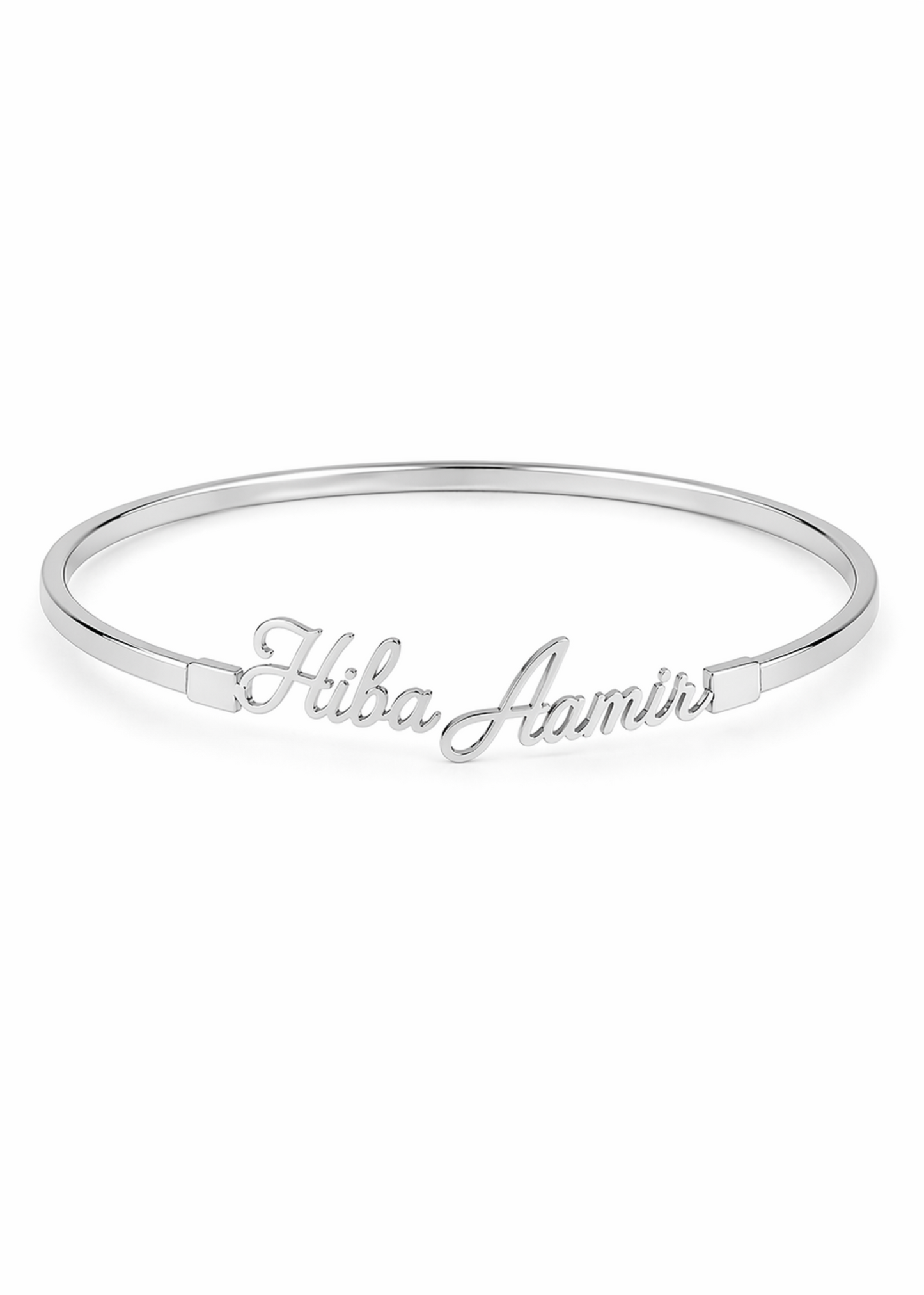 Over lapping Bangle-925 Sterling Silver